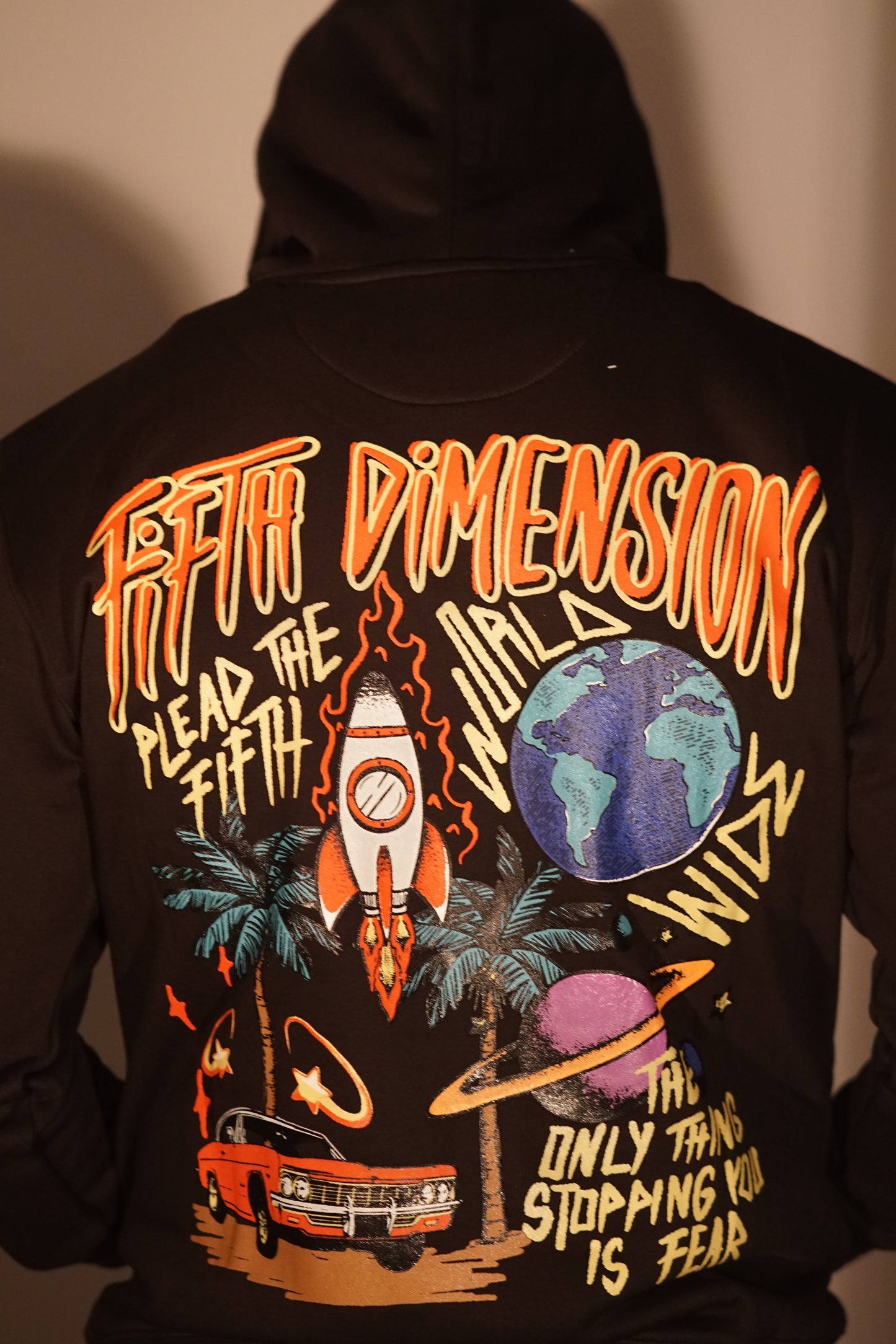 5D GRUNGE PULLOVER HOODIE